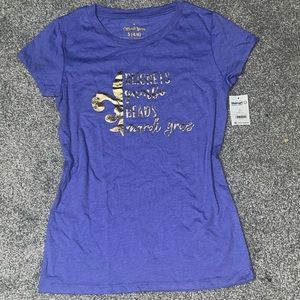 Mardi Gras T shirt NWT